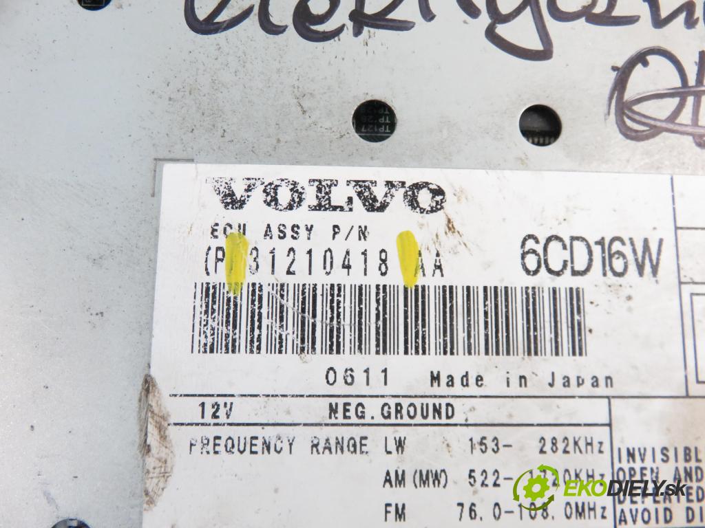 VOLVO C30 (533) HB 2006 1997,00 Radioodtwarzacze 1997,00 RADIO CD 31210418