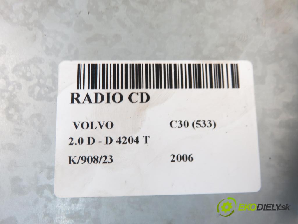 VOLVO C30 (533) HB 2006 1997,00 Radioodtwarzacze 1997,00 RADIO CD 31210418