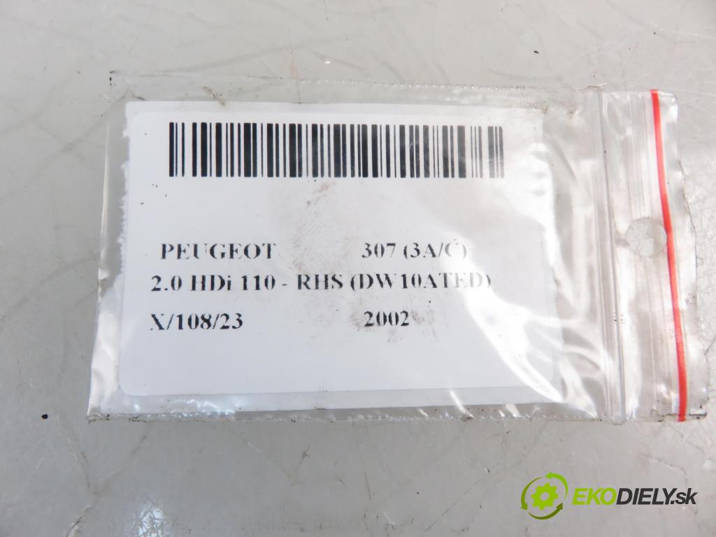 PEUGEOT 307 (3A/C) HB 2002 1997,00 Wtryskiwacze 1997,00 vstrekovač 9637536080; 0445110044 (Vstrekovače)