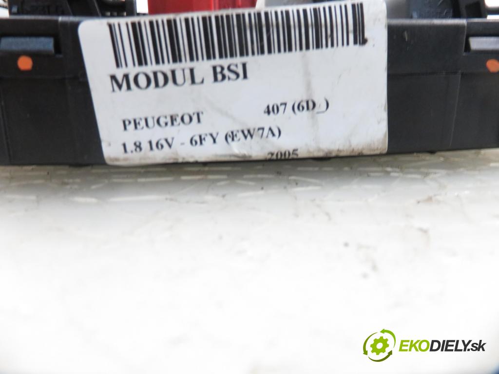 PEUGEOT 407 (6D_) SEDAN 2005 1749,00 Skrzynki bezpieczników 1749,00 MODUL BSI 9655708380; S120104700L
