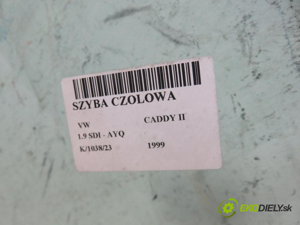 VW CADDY II Furgon (9K9A) FURGON 1999 47,00 1.9 SDI - AYQ 1896,00 okno PŘEDNÍ