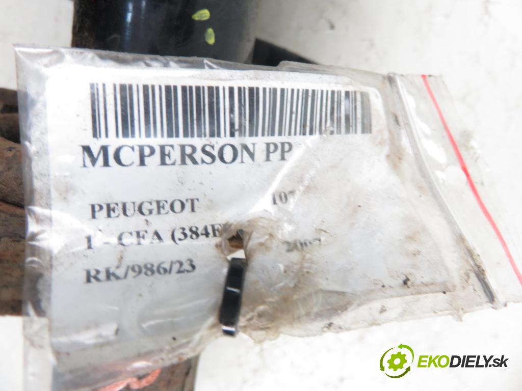 PEUGEOT 107 (PM_, PN_) HB 2007 998,00 Amortyzatory 998,00 MCPERSON PP