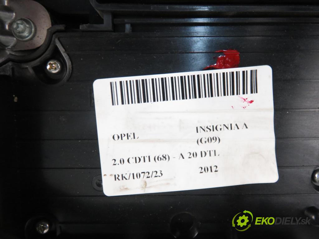 OPEL INSIGNIA A (G09) LIFTBACK 2012 1956,00 Panele sterowania, przełączniki 1956,00 palubná doska 20997890