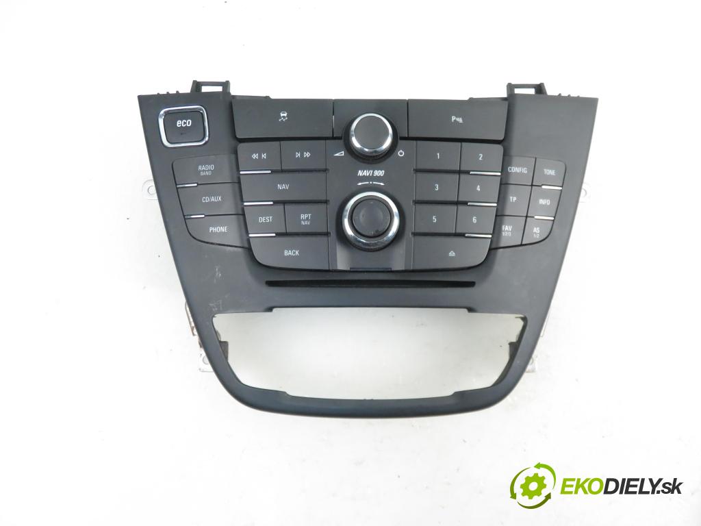 OPEL INSIGNIA A (G09) LIFTBACK 2012 1956,00 Panele sterowania, przełączniki 1956,00 palubná doska 20997890