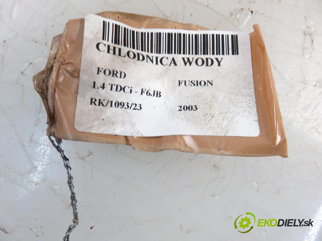 FORD FUSION (JU_) HB 2003 1399,00 Chłodnice wody 1399,00 chladič vody 2S6H8K161BB