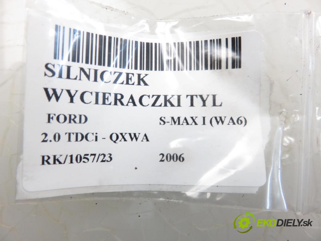 FORD S-MAX (WA6) MINIVAN 2006 103,00 2.0 TDCi - QXWA 1997,00 motorek stěrače ZADNÍ: 3M51R17K441AE ; 0390201823