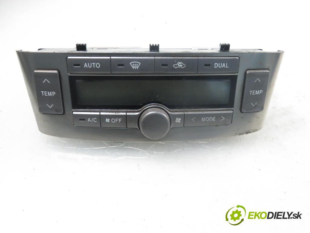 TOYOTA AVENSIS Kombi (_T25_) KOMBI 2006 2231,00 Panele sterowania, przełączniki 2231,00 Panel kúrenia KLIMATRONIK 5590005202; MB1465705290
