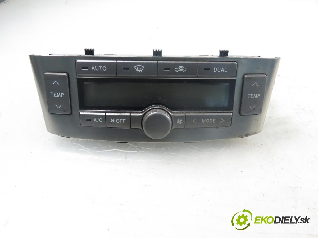 TOYOTA AVENSIS Kombi (_T25_) KOMBI 2006 2231,00 Panele sterowania, przełączniki 2231,00 Panel kúrenia KLIMATRONIK 5590005202; MB1465705290