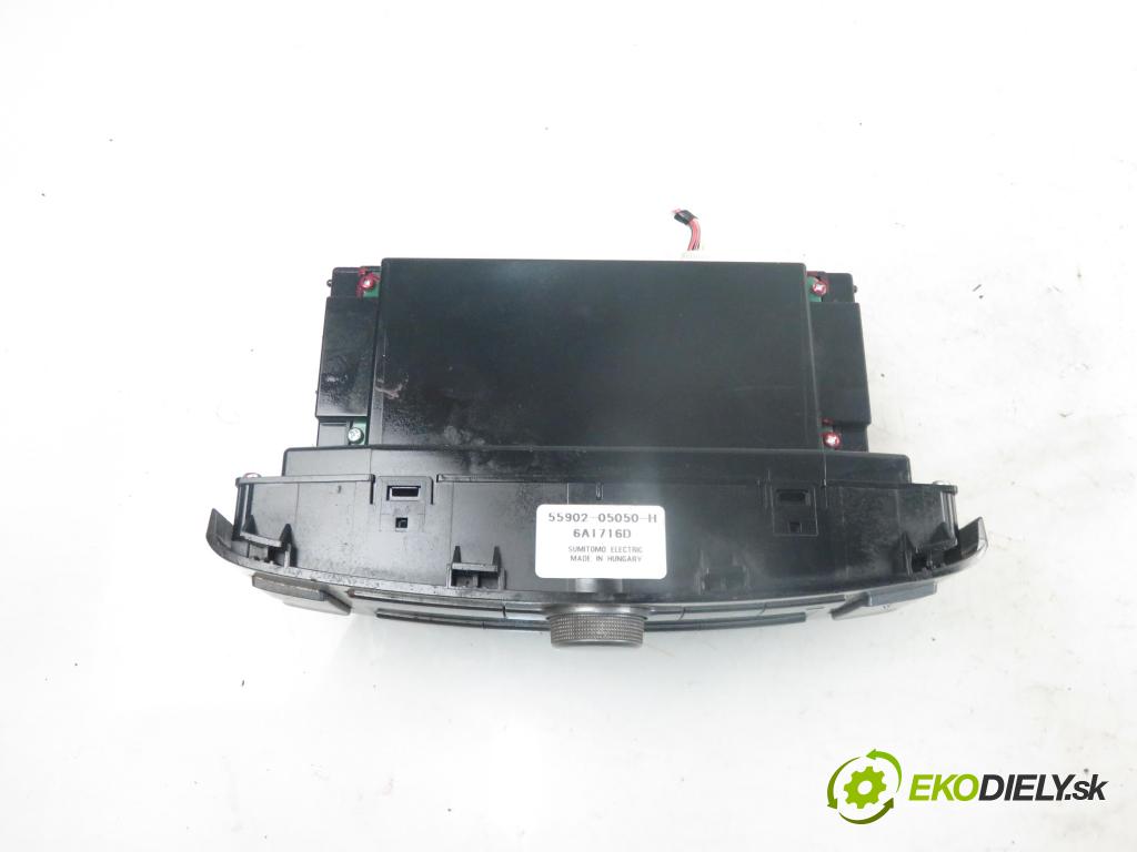TOYOTA AVENSIS Kombi (_T25_) KOMBI 2006 2231,00 Panele sterowania, przełączniki 2231,00 Panel kúrenia KLIMATRONIK 5590005202; MB1465705290