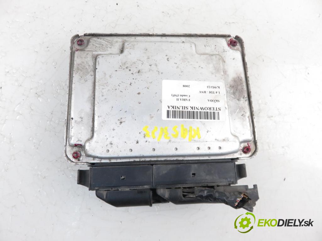 SKODA FABIA II Combi (545) KOMBI 2008 1422,00 Sterowniki silnika 1422,00 Riadiaca jednotka Motor 045906019CD; 0281012749