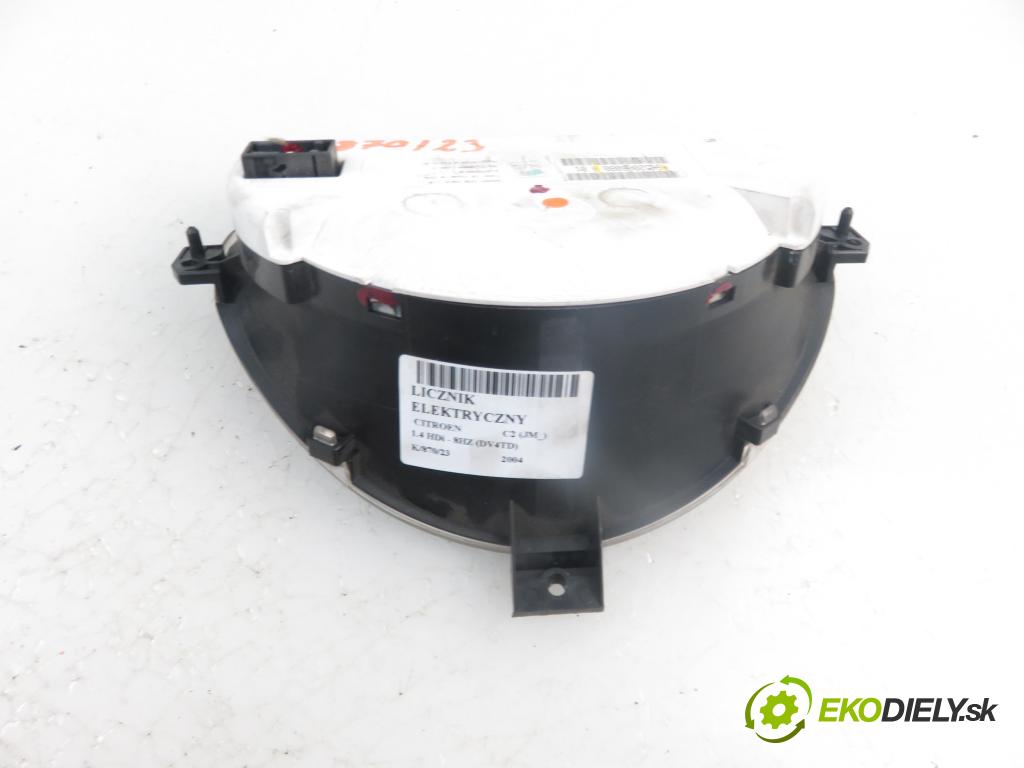 CITROEN C2 (JM_) HB 2004 1398,00 Liczniki, zegary 1398,00 Prístrojovka elektrický 9652008080H