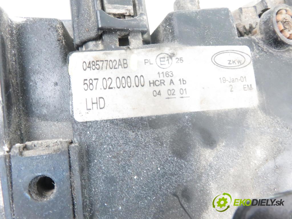 CHRYSLER VOYAGER IV (RG, RS) MINIVAN 2001 2499,00 Lampy przednie 2499,00 Svetlo PP 04857702AB