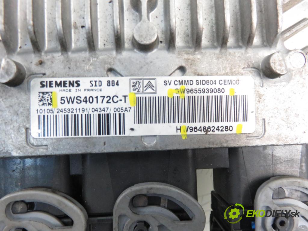 CITROEN C3 Pluriel (HB_) HB 2006 1398,00 Sterowniki silnika 1398,00 Riadiaca jednotka Motor 9655939080; 5WS40172CT; 9648624280