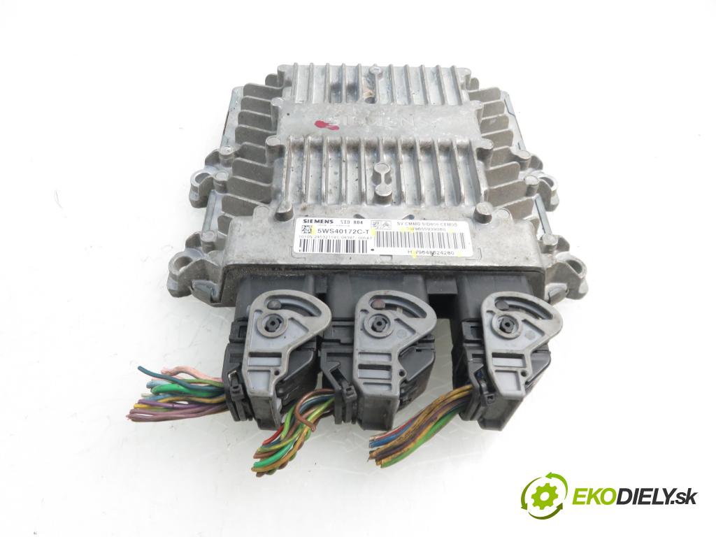 CITROEN C3 Pluriel (HB_) HB 2006 1398,00 Sterowniki silnika 1398,00 Riadiaca jednotka Motor 9655939080; 5WS40172CT; 9648624280
