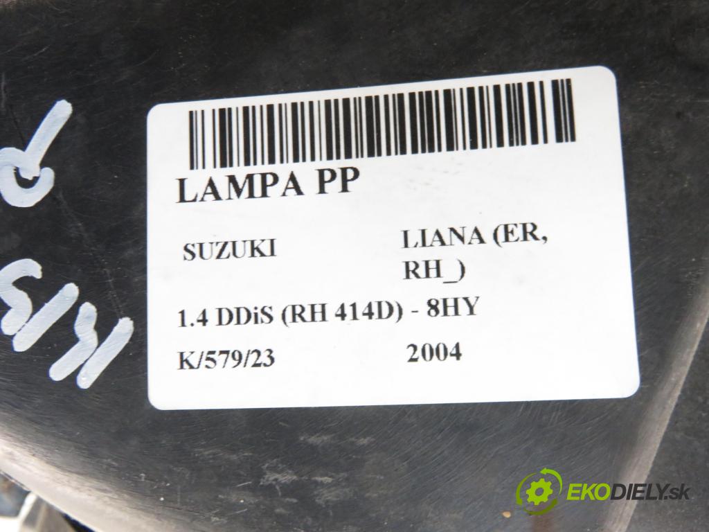 SUZUKI LIANA (ER, RH_) KOMBI 2004 1398,00 Lampy przednie 1398,00 Svetlo PP