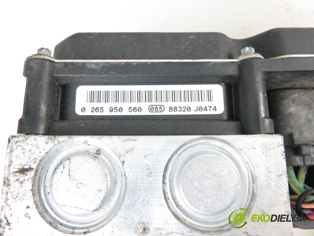 PEUGEOT 308 (4A_, 4C_) HB 2008 1560,00 Sterowniki ABS 1560,00 Pumpa ABS 0265950560; 9665331880 (Pumpy ABS)