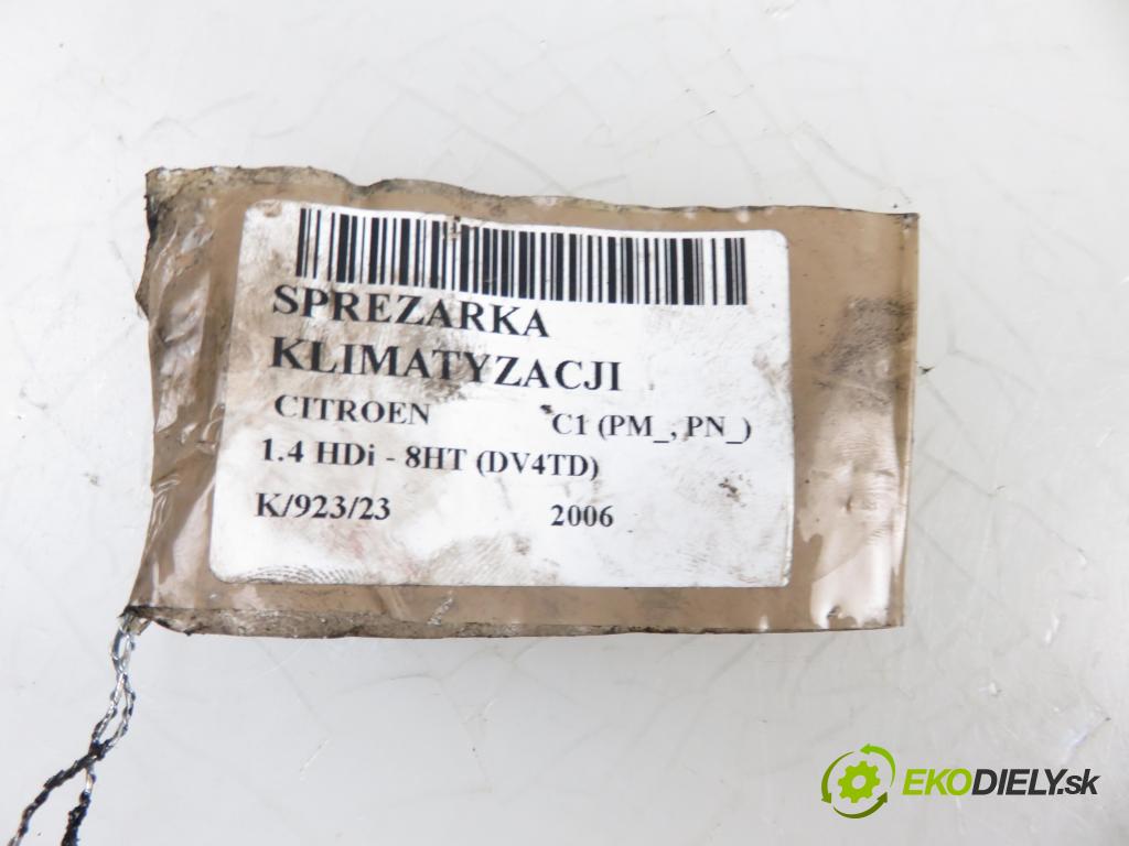 CITROEN C1 (PM_, PN_) HB 2006 1398,00 Kompresory klimatyzacji 1398,00 KOMPRESOR: klimatizace 883100H020; 5060217332 (Kompresory)