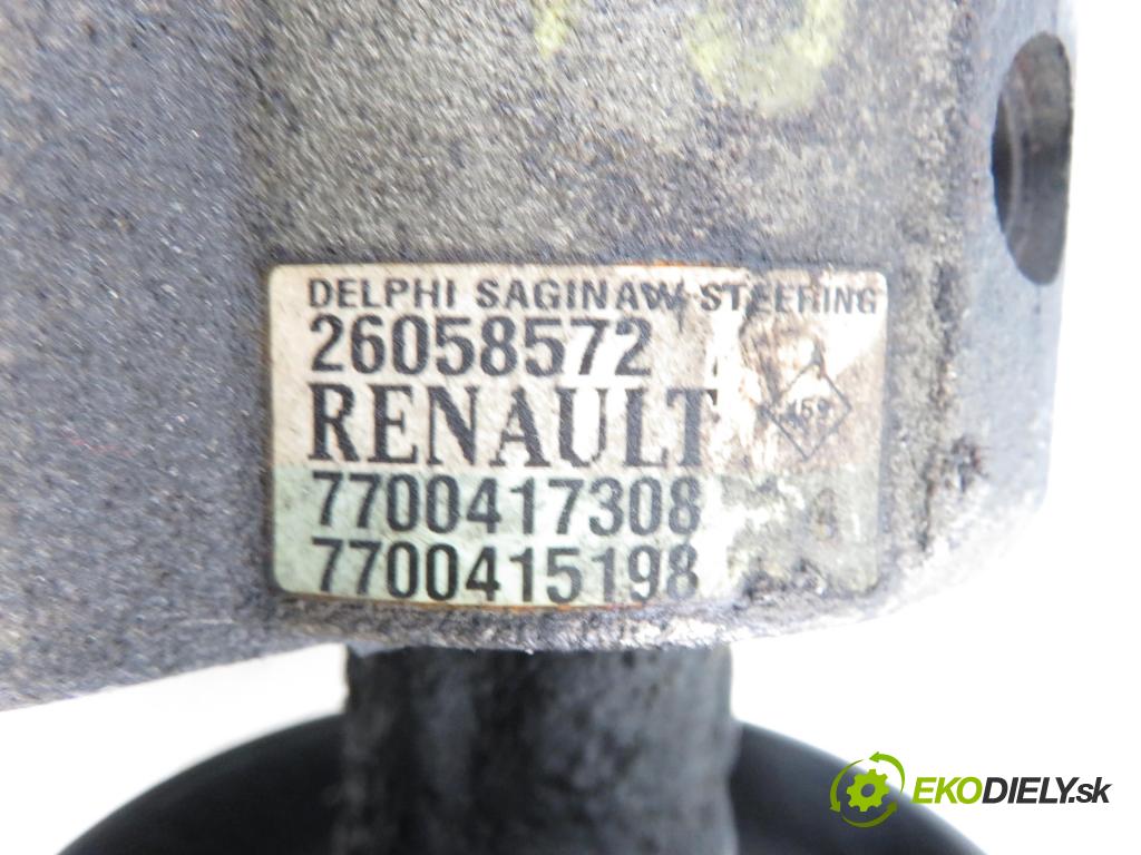 RENAULT SCENIC I (JA0/1_) MINIVAN 2001 1870,00 Pompy wspomagania 1870,00 Pumpa servočerpadlo 7700417308; 7700415198 (Servočerpadlá, pumpy riadenia)