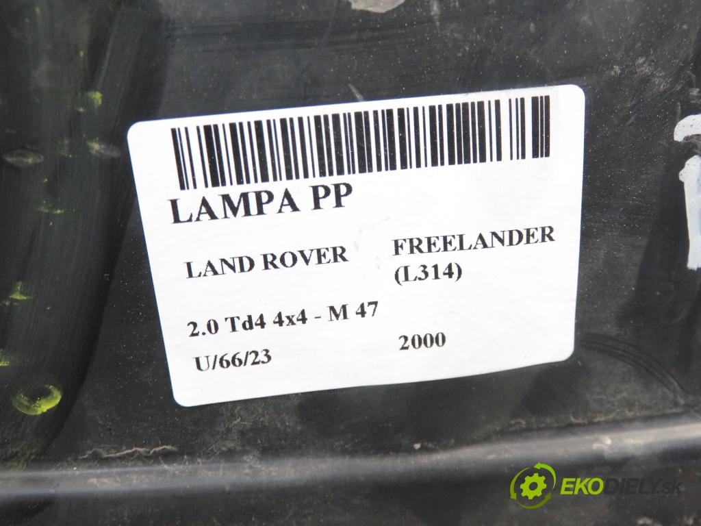 LAND ROVER FREELANDER (L314) SUV 2000 1951,00 Lampy przednie 1951,00 Svetlo PP