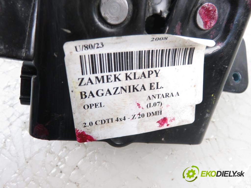 OPEL ANTARA A (L07) SUV 2008 1991,00 Zamki 1991,00 zámok dveří kufr EL.