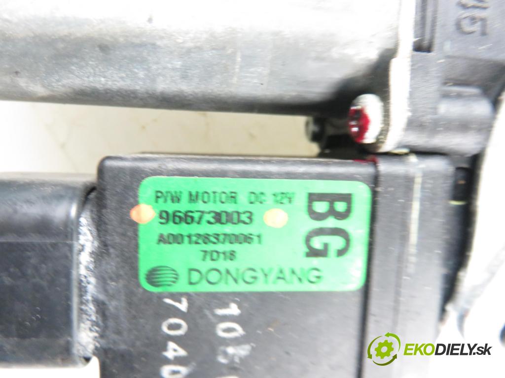 OPEL ANTARA A (L07) SUV 2008 1991,00 Podnośniki szyb 1991,00 mechanismus oken 96673003