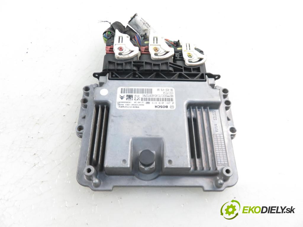 CITROEN DS3 (SA_) HB 2012 1560,00 Sterowniki silnika 1560,00 Riadiaca jednotka Motor 0281019819; 9805947680