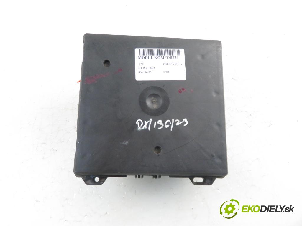 VW POLO (9N_) HB 2002 1390,00 Moduły komfortu 1390,00 MODUL komfortu 6Q1937049C ; 5WK48212C
