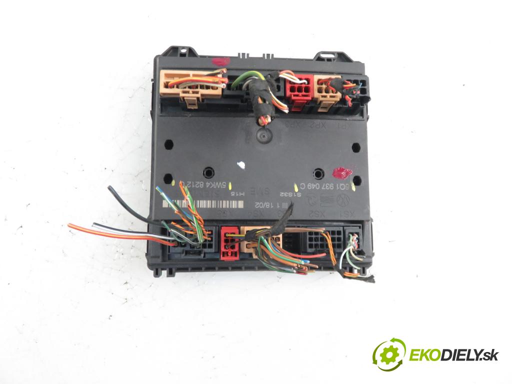 VW POLO (9N_) HB 2002 1390,00 Moduły komfortu 1390,00 MODUL komfortu 6Q1937049C ; 5WK48212C