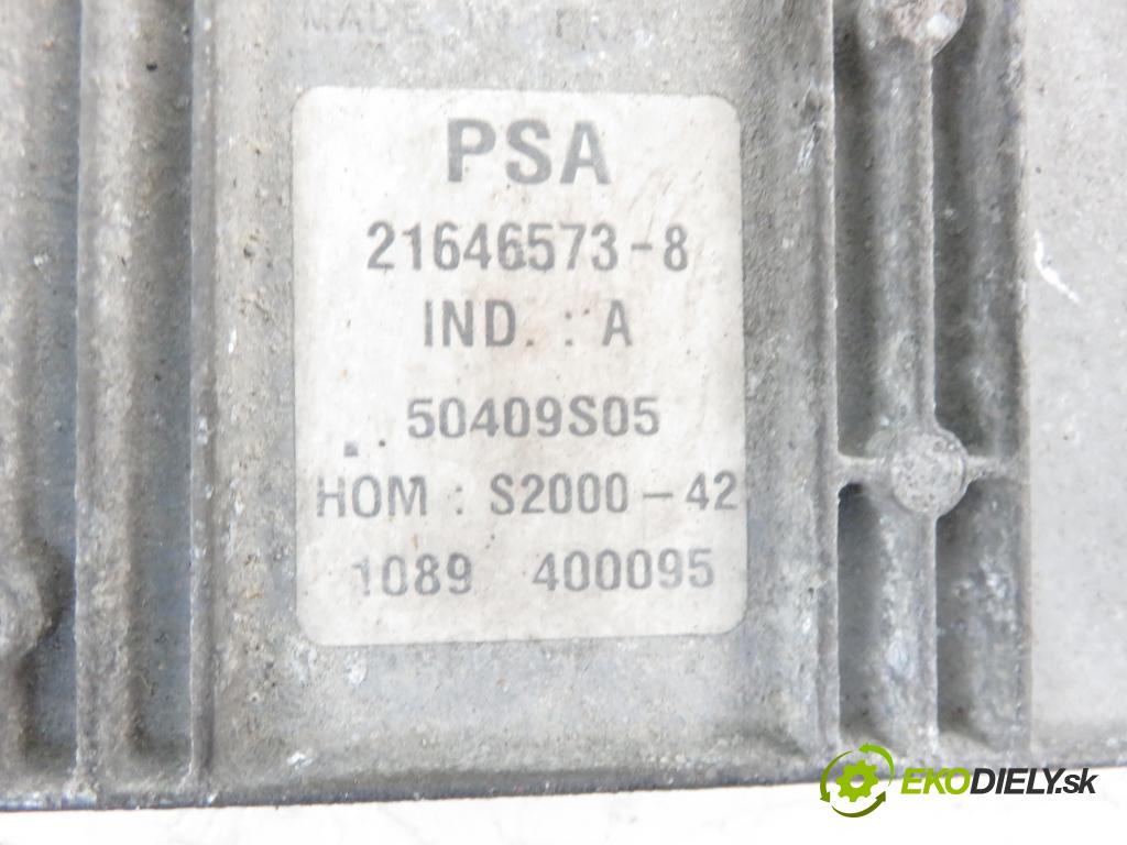 PEUGEOT 206 liftback (2A/C) HB 2001 1360,00 Sterowniki silnika 1360,00 Riadiaca jednotka Motor 9643785080