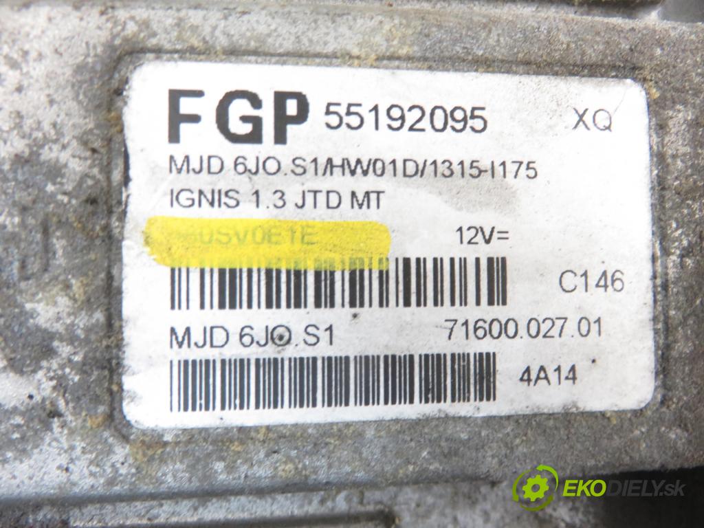 SUZUKI IGNIS II (MH) HB 2004 1248,00 Sterowniki silnika 1248,00 Riadiaca jednotka Motor 55192095