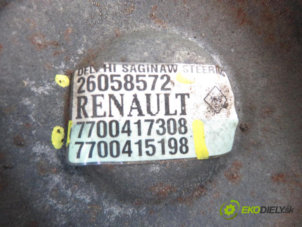 RENAULT SCENIC I (JA0/1_) MINIVAN 2002 75,00 1.9 dCi 102 - F9Q 732 1870,00 Pumpa servočerpadlo 7700417308 ; 7700415198 ; 26058572 (Servočerpadlá, pumpy riadenia)