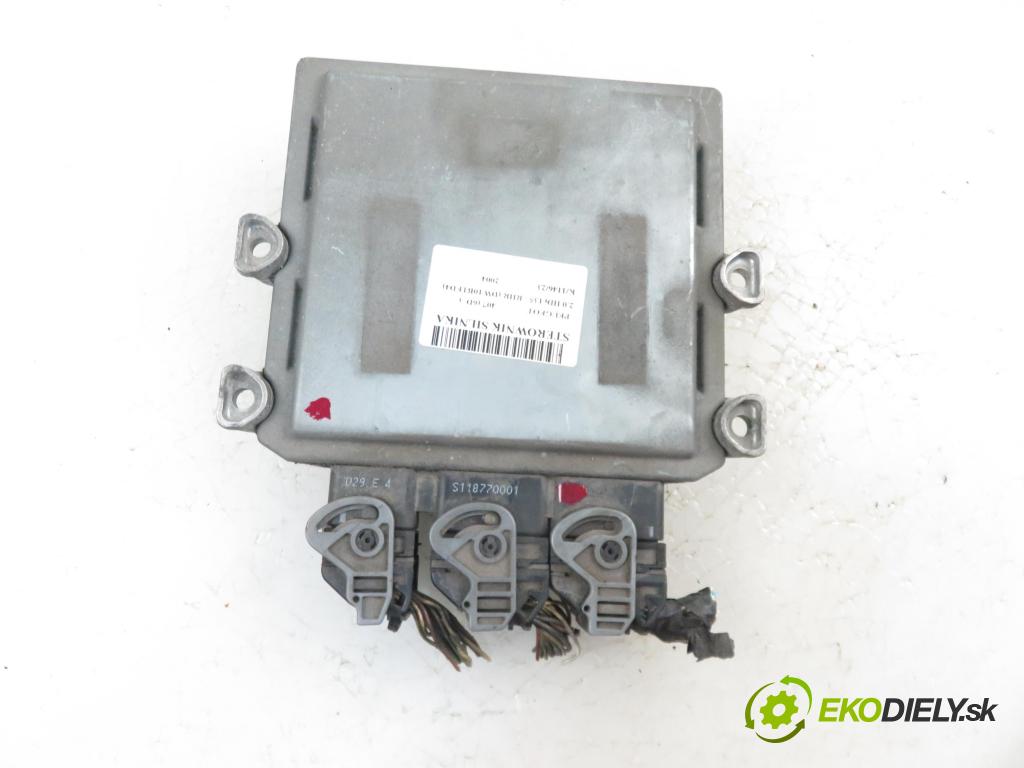 PEUGEOT 407 (6D_) SEDAN 2004 1997,00 Sterowniki silnika 1997,00 Riadiaca jednotka Motor 5WS40167FT; 9656412980; 9655041480