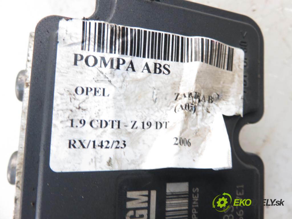 OPEL ZAFIRA B (A05) MINIVAN 2006 1910,00 Sterowniki ABS 1910,00 Pumpa ABS 13157576; 10020700242; 10097005093 (Pumpy ABS)