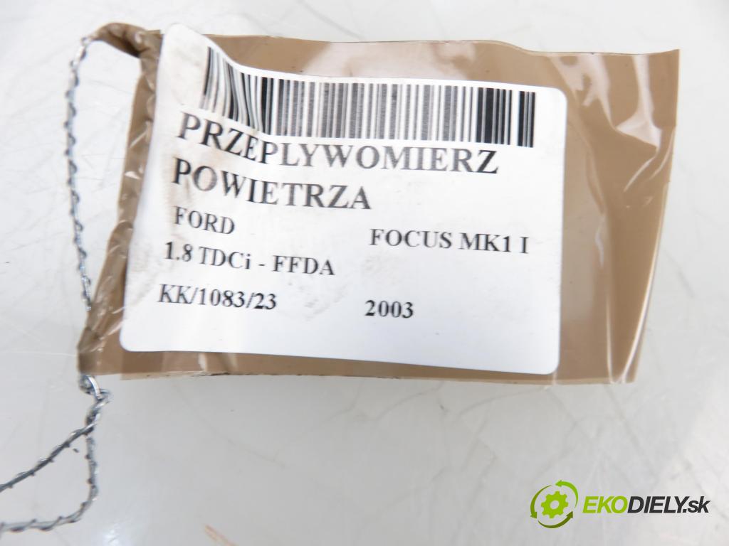 FORD FOCUS (DAW, DBW) HB 2003 74,00 1.8 TDCi - FFDA 1753,00 váha vzduchu vzduchu 98AB12B579B3B