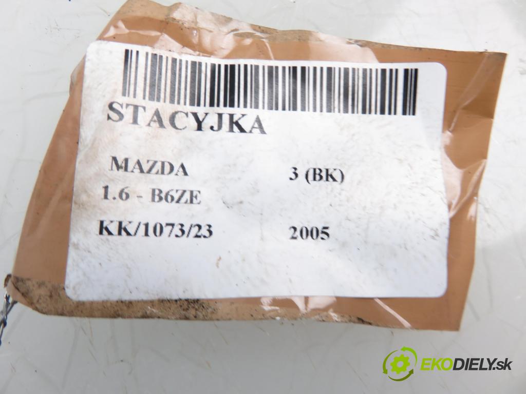 MAZDA 3 (BK) HB 2005 77,00 1.6 - B6ZE 1598,00 spinačka 3M513F880AC (Spínacie skrinky a kľúče)