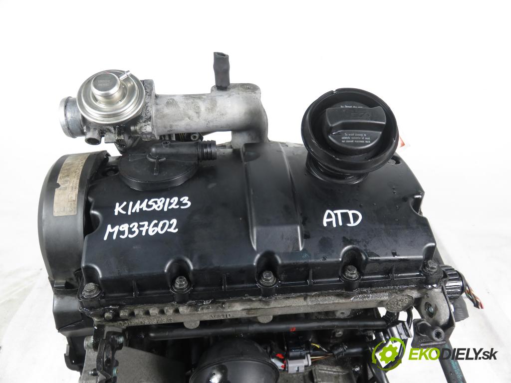 VW BORA (1J2) SEDAN 2001 74,00 1.9 TDI PD 101 - ATD 1896,00 motor DIESLA ATD