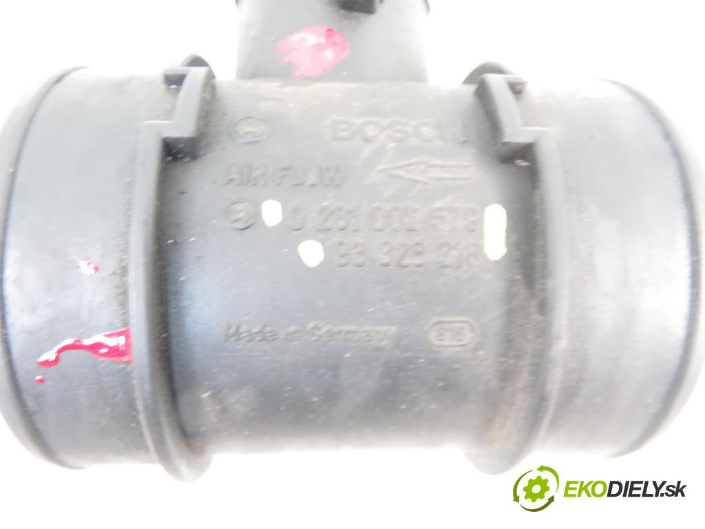 OPEL MERIVA A nadwozie wielkoprzestrzenne (MPV) (X03) MINIVAN 2004 1686,00 Przepływomierze 1686,00 váha vzduchu vzduchu F00C2G2030 ; 93328218 ; 0281002579