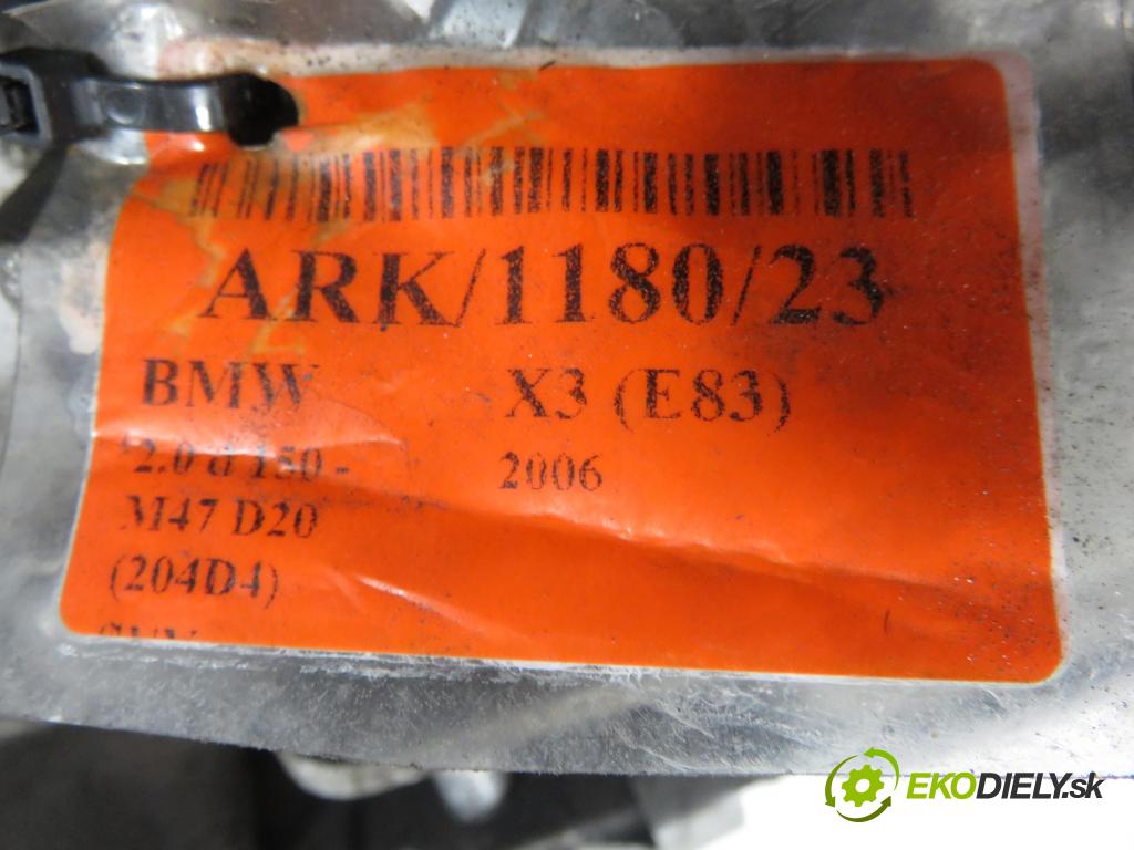 BMW X3 (E83) SUV 2006 110,00 2.0 d 150 - M47 D20 (204D4) 1995,00 Prevodovka MANUALNA HRD ; 3455139