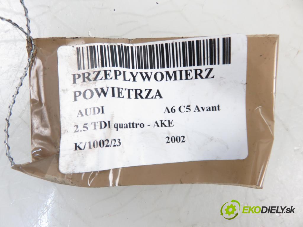 AUDI A6 Avant (4B5, C5) KOMBI 2002 2496,00 Przepływomierze 2496,00 váha vzduchu vzduchu 059906461D ; AFH7025C