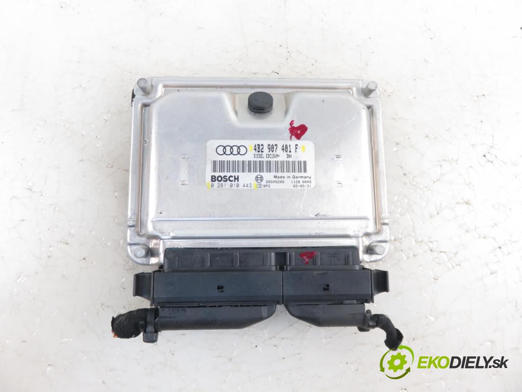 AUDI A6 Avant (4B5, C5) KOMBI 2002 2496,00 Sterowniki silnika 2496,00 Riadiaca jednotka Motor 4B2907401F; 0281010443