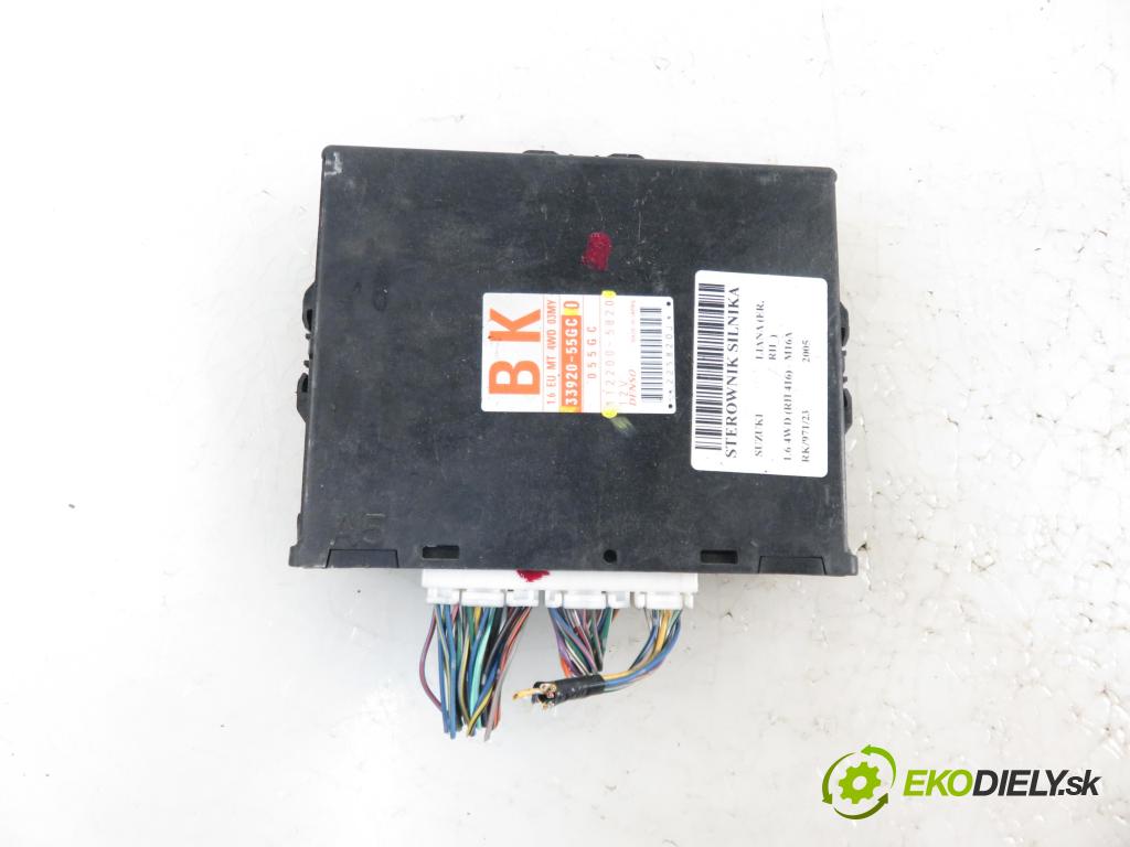 SUZUKI LIANA (ER, RH_) HB 2005 1586,00 Sterowniki silnika 1586,00 Riadiaca jednotka Motor 3392055GC; 1122005820