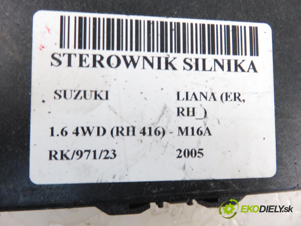 SUZUKI LIANA (ER, RH_) HB 2005 1586,00 Sterowniki silnika 1586,00 Riadiaca jednotka Motor 3392055GC; 1122005820