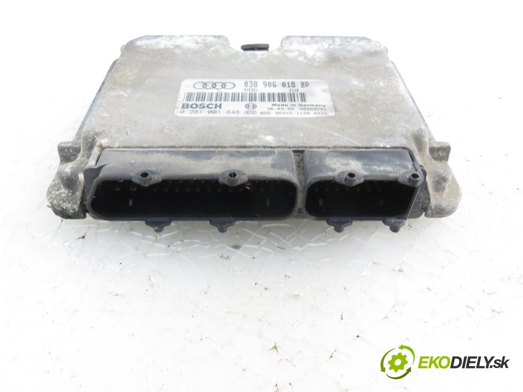 AUDI A3 (8L1) HB 1999 1896,00 Sterowniki silnika 1896,00 Riadiaca jednotka Motor 038906018BP; 0281001848