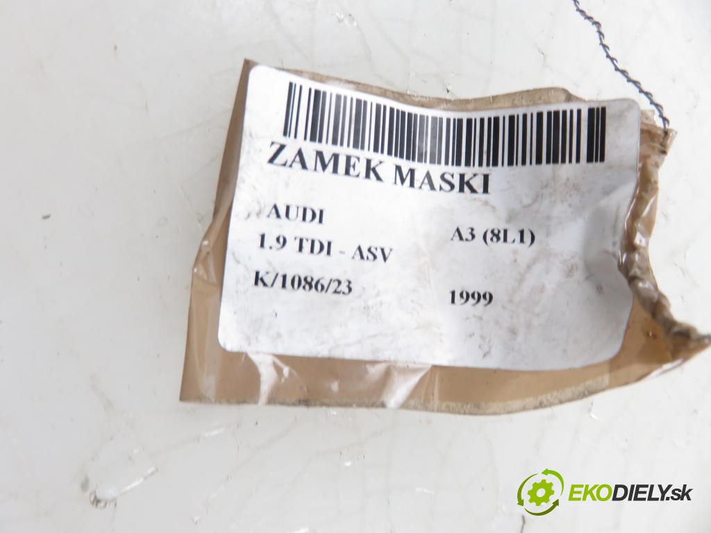 AUDI A3 (8L1) HB 1999 1896,00 Zamki 1896,00 zámok kapoty 8L0823509C
