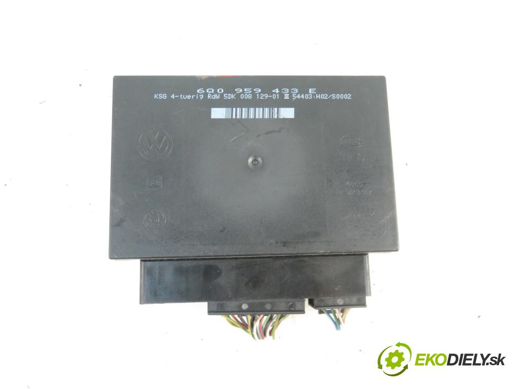 SEAT IBIZA III (6L1) HB 2003 1198,00 Moduły komfortu 1198,00 MODUL komfortu 6Q0959433E