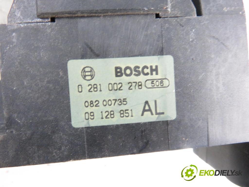 OPEL ASTRA G liftback (T98) HB 2000 1995,00 Pozostałe 1995,00 Potenciometer plynového pedálu 0281002278; 09128851AL (Pedále)