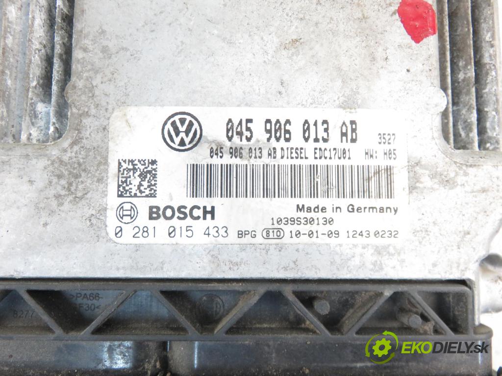 SEAT IBIZA IV (6J5, 6P1) HB 2010 1422,00 Sterowniki silnika 1422,00 Riadiaca jednotka Motor 0281015433; 045906013AB