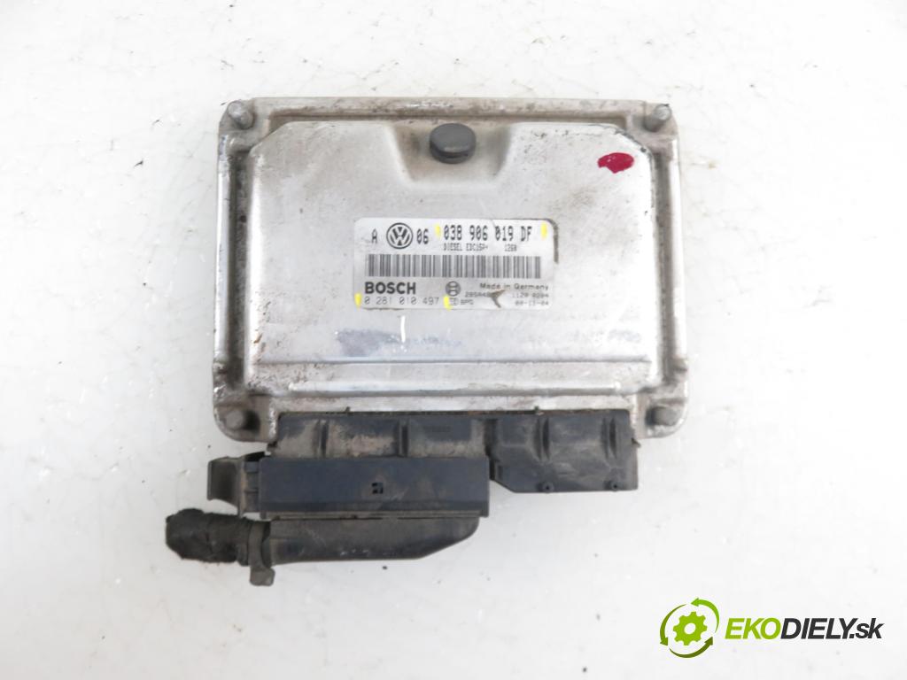 VW BORA (1J2) SEDAN 2001 1896,00 Sterowniki silnika 1896,00 Riadiaca jednotka Motor 038906019DF; 0281010497