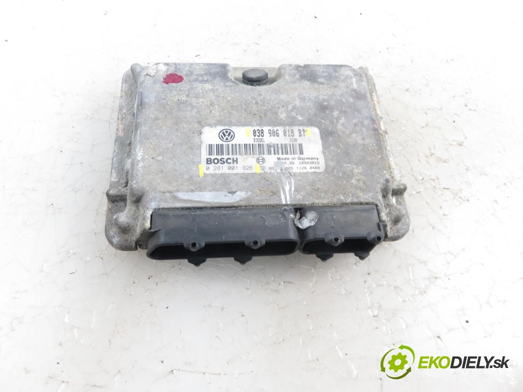 SEAT TOLEDO II (1M2) SEDAN 1999 1896,00 Sterowniki silnika 1896,00 Riadiaca jednotka Motor 038906018BT ; 0281001926