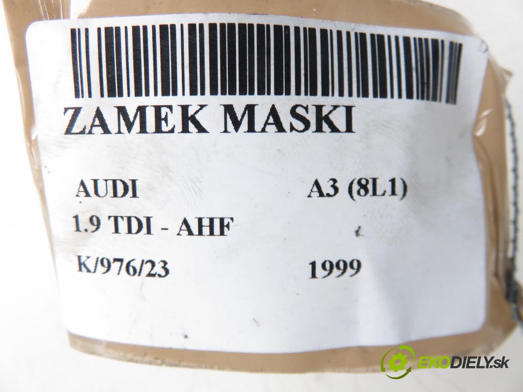AUDI A3 (8L1) HB 1999 1896,00 Zamki 1896,00 zámok kapoty 8L0823509B